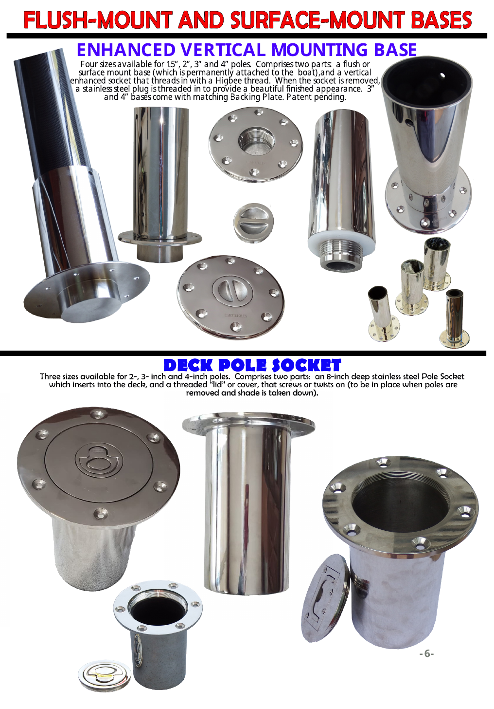 Carbiepoles brochure page 6
