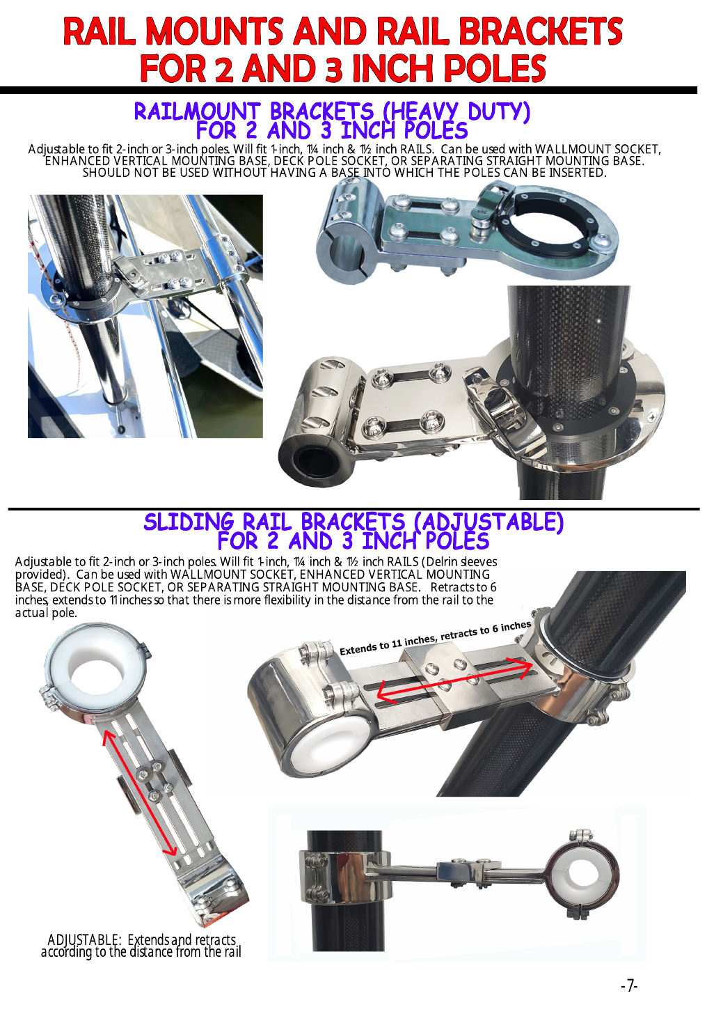Carbiepoles brochure page 7