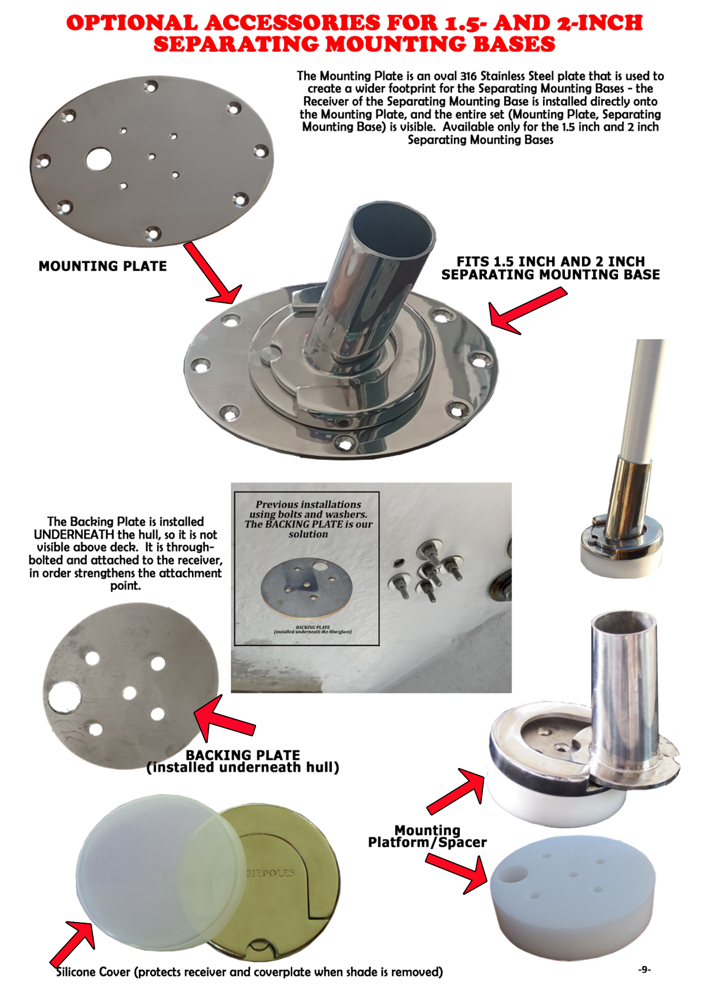 Carbiepoles brochure page 9