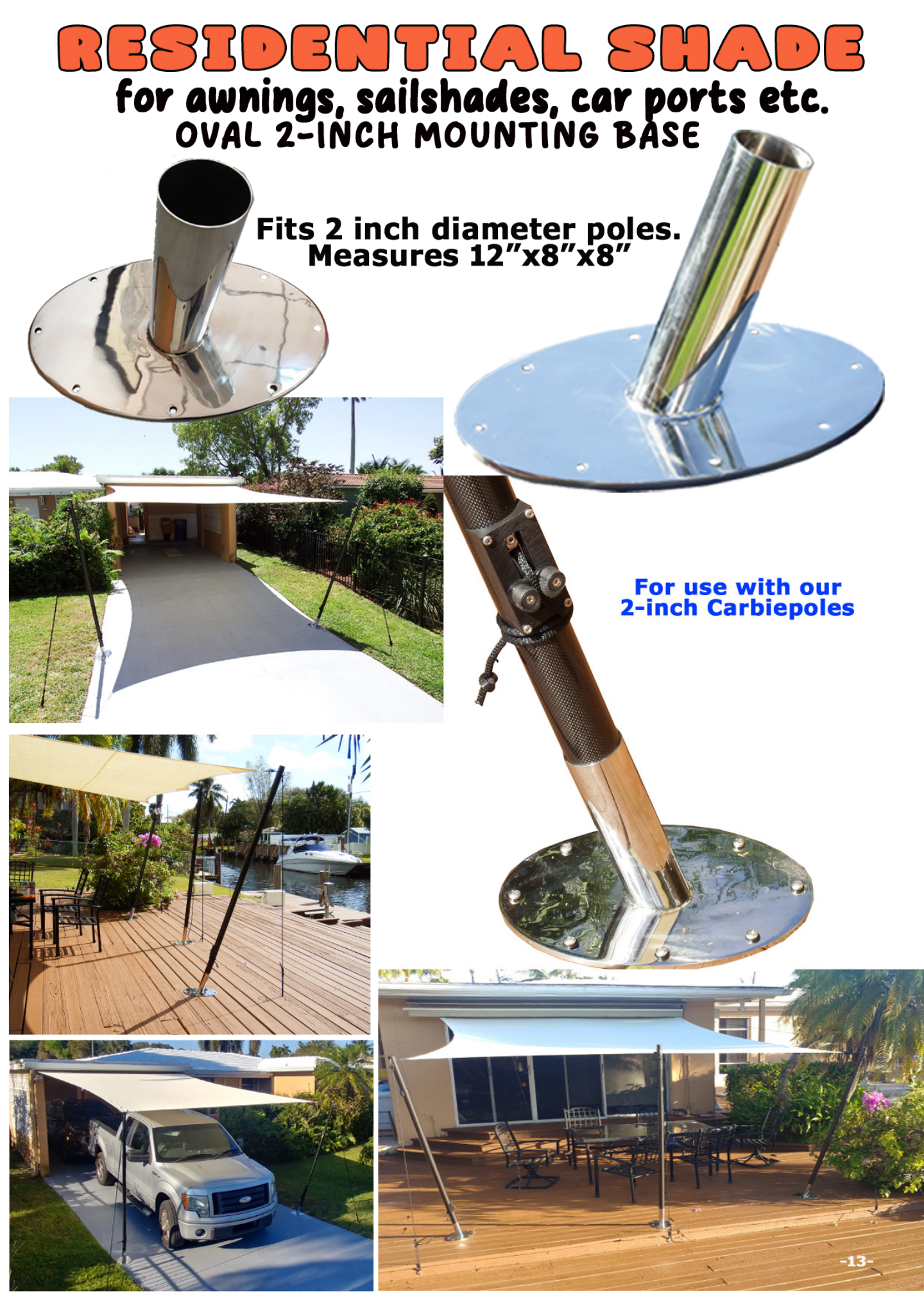 Carbiepoles brochure page 13