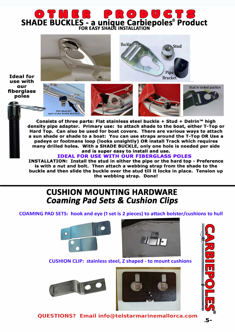 Carbiepoles brochure page 15