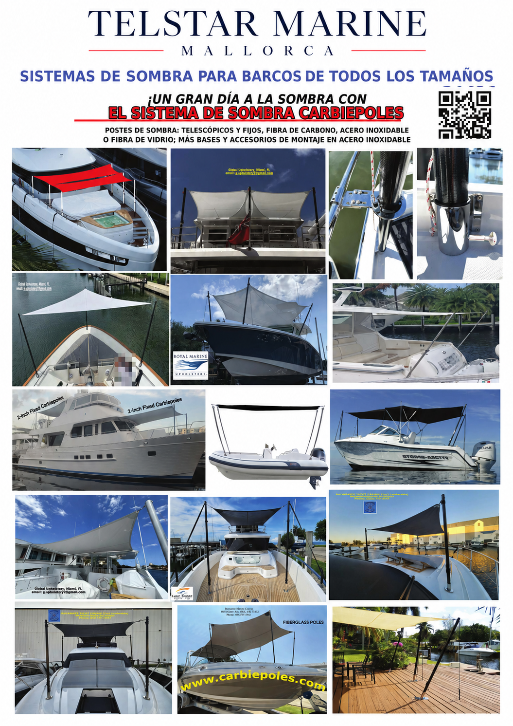 Carbiepoles brochure page 1