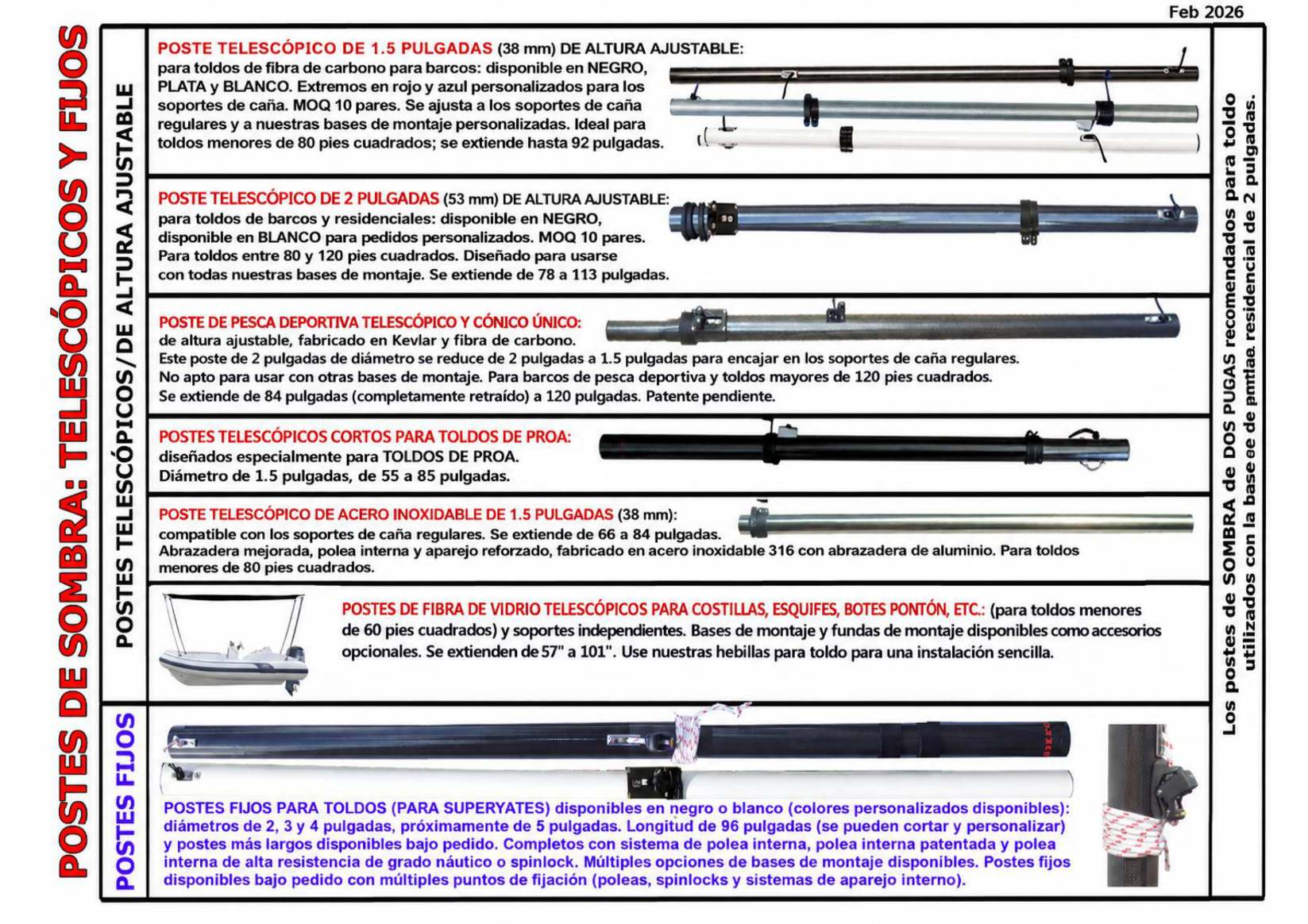Carbiepoles brochure page 2